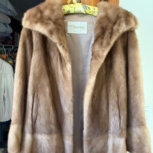 Vintage Mink Fur Jacket by Arvid Kastman Furs